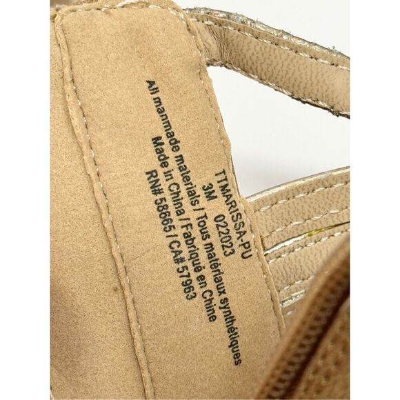 Tucker + Tate Kids Sandals Size 3M Multicolor Open Toe Gladiator Style - Picture 7 of 8